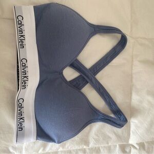 Calvin Klein Light Blue Bralette